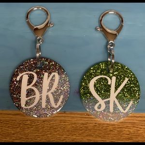 Homemade resin keychains
